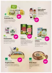 Gazetka promocyjna Denns Biomarkt - Prospekte - Gazetka - ważna od 16.08 do 16.08.2022 - strona 4 - produkty: andechser natur, bio, blume, blumen, braten, brot, chili, eier, eis, elle, feinkost, feinkostsalate, fisch, fleisch, frischkäse, grill, Grillkäse, ilag, Käse, kräuter, kräutern, landjäger, mac, milch, natur, papier, rezept, rind, salat, salate, schinken, schnittkäse, söbbeke, Ti, Vegeta, Wild, Wilder Bernd, wrap, wraps, wurst