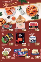 Gazetka promocyjna Famila - Prospekte - Gazetka - ważna od 23.12 do 23.12.2023 - strona 14 - produkty: antipasti, asti, Blüte, braten, brötchen, butter, Caviar, Croissant, croissants, eis, erbsen, frischkäse, frischkäsezubereitung, Käse, kühlmann, lachs, meersalz, Meersalzbutter, pfeffer, Räucherlachs, reis, salz, Schal, Schale, schinken, Sonntagsbrötchen, Ti, truthahn, zitrone, zitronen, ZTE