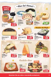 Gazetka promocyjna Famila - Prospekte - Gazetka - ważna od 23.12 do 23.12.2023 - strona 3 - produkty: bio, cambozola, decke, deutscher schnittkäse, deutscher weichkäse, doppelrahmstufe, eis, emmentaler, Fondue, frischkäse, frischkäsezubereitung, hartkäse, Holz, italienischer hartkäse, Käse, latte, Lauchzwiebel, lauchzwiebeln, Le Rustique, messer, mit zwiebeln, parmigiano, parmigiano reggiano, reggiano, reis, rouge, rougette, schnittkäse, schweizer hartkäse, schweizer schnittkäse, Tête de Moine, Ti, topf, weichkäse, ziegenkäse, ZTE, zwiebel, zwiebeln