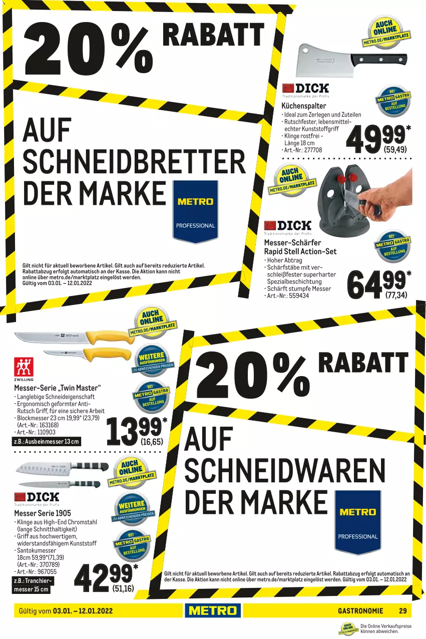 Aktueller Prospekt Metro - GastroJournal - von 03.01 bis 12.01.2022 - strona 29 - produkty: auto, erde, küche, Küchen, lebensmittel, LG, messer, Metro, Spezi, Ti, tisch, usb