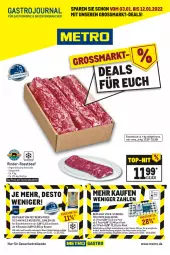 Gazetka promocyjna Metro - GastroJournal - Gazetka - ważna od 12.01 do 12.01.2022 - strona 1 - produkty: auer, auto, beef, beutel, eis, ente, erde, LG, Metro, Rauch, reis, rind, rinder, roastbeef, tee, Teelicht, teelichte, Ti, tisch