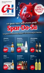 Gazetka promocyjna Getraenke Hoffmann - Prospekte - Gazetka - ważna od 03.08 do 03.08.2024 - strona 1 - produkty: Alwa, auer, burgunder, cola, gerolsteine, gerolsteiner, grauer burgunder, likör, limo, limonade, Lübzer, mineralwasser, natürliches mineralwasser, pils, premium pils, steiner, Steinsieker, Ti, wasser, zitrone, zitronen