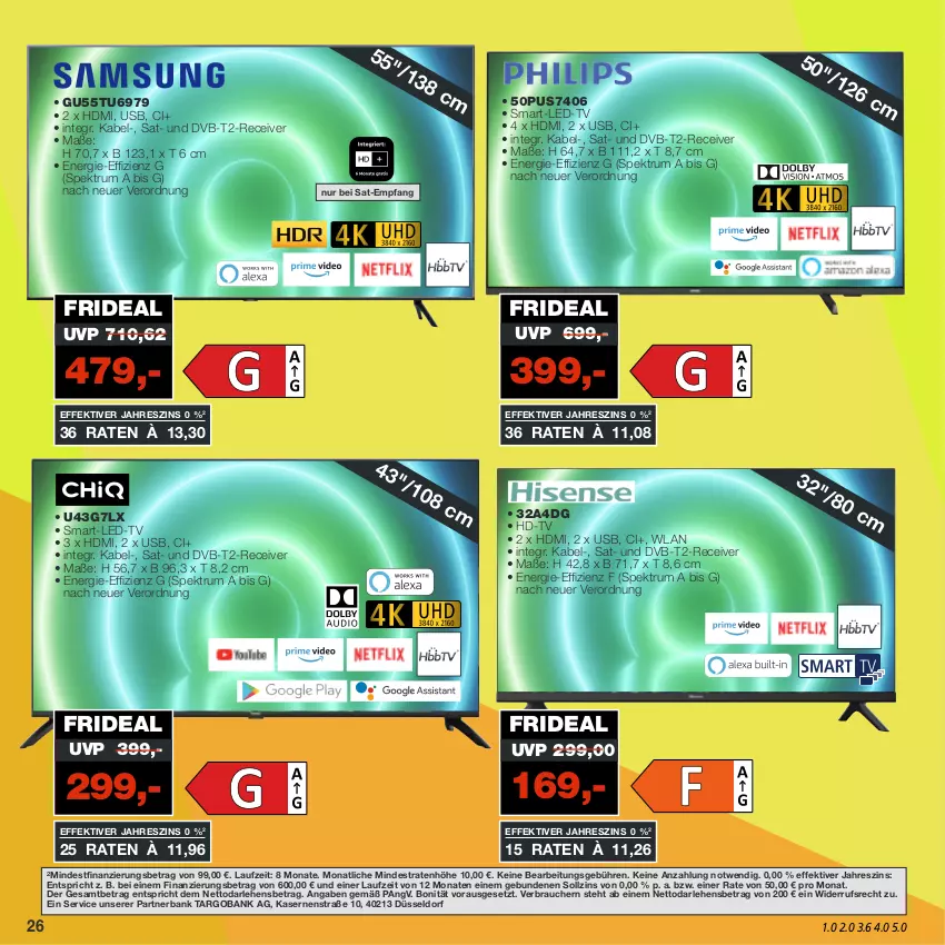 Aktueller Prospekt Real - von 21.11 bis 26.11.2022 - strona 26 - produkty: Bank, dvb, DVB-T, HDMI, Rauch, Receiver, rum, Spektrum, Ti, usb