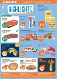 Gazetka promocyjna Vmarkt - Prospekte - Gazetka - ważna od 08.04 do 08.04.2026 - strona 24 - produkty: angebot, angebote, auer, Bau, bauchscheiben, birkel, blend-a-med, blume, blumen, braten, brot, cocktail, creme, dekoration, dell, eier, eis, elle, feinschmecker, fleisch, gewürz, je 500-g-brot, kaes, Käse, korn, krakauer, krustenbraten, küche, Küchen, Kürbis, kürbiskerne, mehl, Metro, milch, Mode, natur, obst, quark, reis, Ria, ring, rwe, Schal, Schale, schinken, schnittkäse, schwein, schweine, schweine-bauch, schweine-bauchscheiben, schweinefleisch, sonnenblume, sonnenblumen, teigwaren, telefon, teller, Ti, tomate, tomaten, wein, weine, weizenmehl, zahncreme