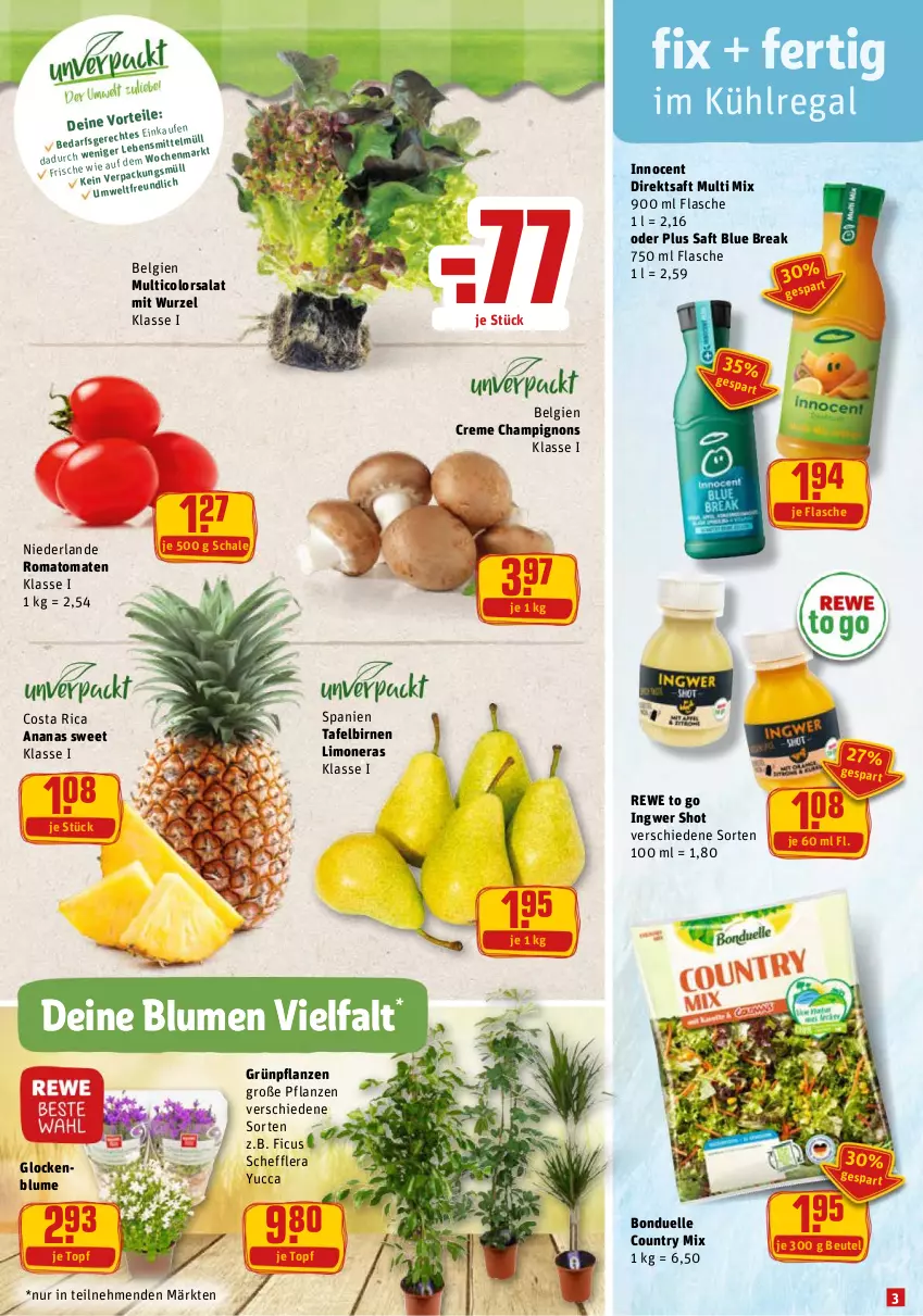 Aktueller Prospekt Rewe - Prospekte - von 24.08 bis 30.08.2020 - strona 3