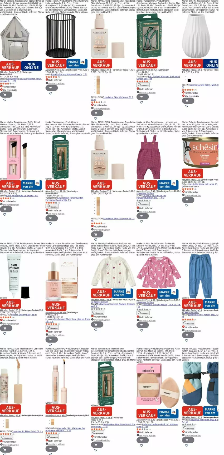 Aktueller Prospekt Dm Drogerie - Prospekte - von 23.03 bis 01.04.2026 - strona 11 - produkty: aeg, alleinfuttermittel, blume, blumen, brot, eier, eis, elle, Finish, geschenkset, gin, hose, lachs, Latzhose, LG, Make-up, Pinsel, Pinzette, Pullover, reis, rum, Serum, tee, Ti, tunika, usb, Vase, Yo