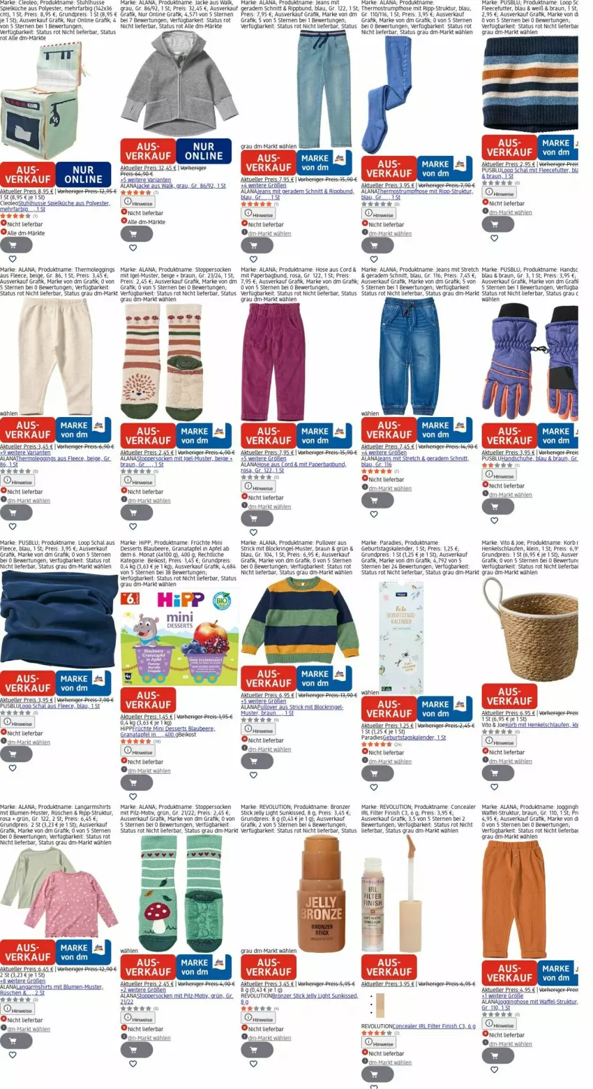 Aktueller Prospekt Dm Drogerie - Prospekte - von 23.03 bis 01.04.2026 - strona 12 - produkty: apfel, Bau, beere, Blaubeer, blaubeere, blume, blumen, braun, dessert, desserts, eis, elle, Finish, früchte, gin, grana, granatapfel, henkel, hipp, hose, Jacke, jeans, Jogginghose, korb, küche, Langarmshirt, Laufen, leggings, LG, Pullover, rama, Rana, reis, Ria, ring, rum, Schal, schuhe, shirt, shirts, socken, Spielküche, Strumpfhose, stuhl, Thermoleggings, Thermostrumpfhose, Ti, topper, usb, Yo