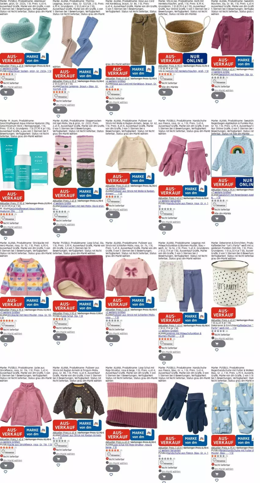 Aktueller Prospekt Dm Drogerie - Prospekte - von 23.03 bis 01.04.2026 - strona 15 - produkty: aqua, Becher, blume, blumen, braun, eis, elle, ente, gesichtspflege, gin, handschuhe, henkel, hose, hyaluron, Jacke, kaffee, kaffeebecher, Laufen, leggings, LG, pingui, Pullover, Reinigung, Reinigungsgel, reis, Ria, rum, Schal, schuhe, Serum, shirt, sim, socken, Strickjacke, Sweatshirt, tee, Ti, topper, usb, wein, wolle, Yo