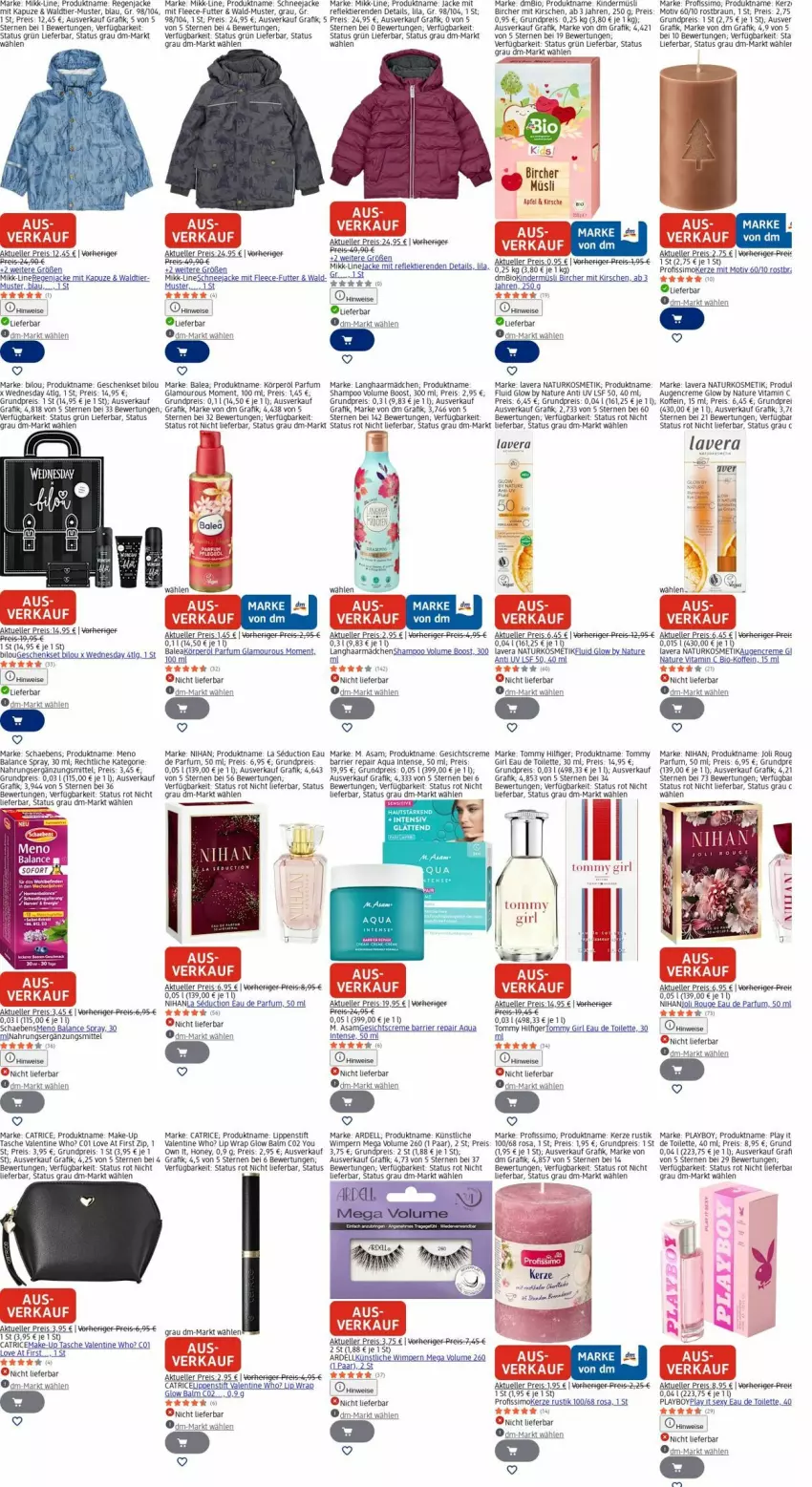 Aktueller Prospekt Dm Drogerie - Prospekte - von 23.03 bis 01.04.2026 - strona 7 - produkty: aqua, bio, braun, creme, dell, Eau de parfum, eau de toilette, eis, elle, geschenkset, Gesichtscreme, Jacke, kerze, Kinder, kirsch, kirsche, kirschen, kosmetik, lack, Lacke, lavera, LG, Lippenstift, Make-up, müsli, natur, naturkosmetik, parfum, Playboy, Profissimo, reis, rouge, Schaebens, Schneejacke, shampoo, sim, Tasche, tee, Ti, Tiere, tommy hilfiger, vita, Vitamin C, wrap, Yo