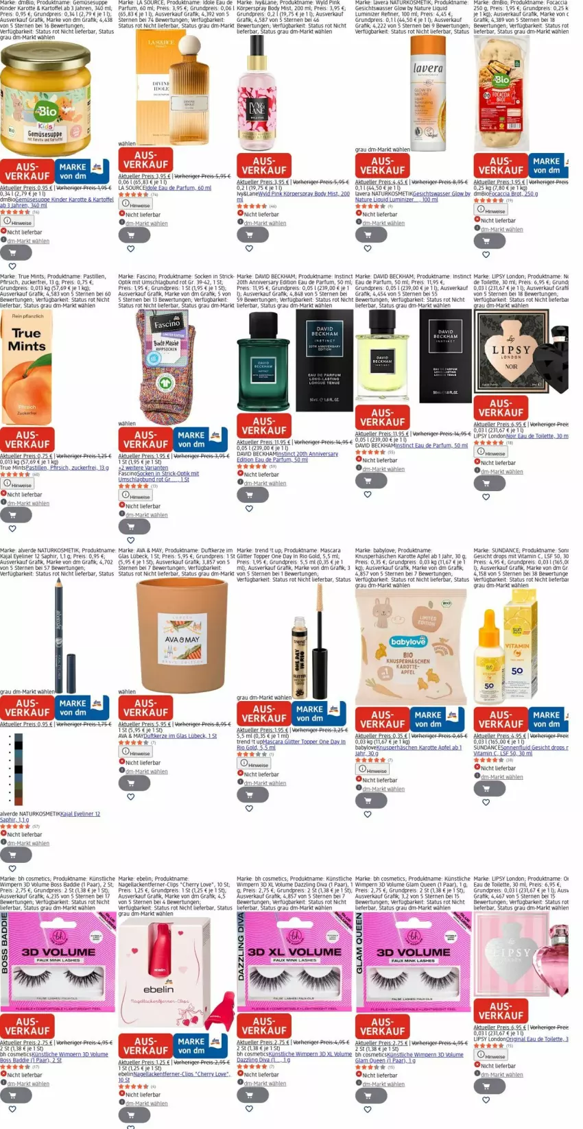Aktueller Prospekt Dm Drogerie - Prospekte - von 23.03 bis 01.04.2026 - strona 9 - produkty: ACC, Alverde, Anew, apfel, asti, Babylove, Bad, bio, body, boss, brot, cin, David Beckham, Duftkerze, Eau de parfum, eau de toilette, eis, elle, erde, Eyeliner, Focaccia, Gesichtswasser, kartoffel, kerze, Kinder, Körperspray, kosmetik, lack, Lacke, lavera, Mascara, mint, Nagellack, Nagellackentferner, natur, naturkosmetik, parfum, pfirsich, reis, reiss, Ria, socken, suppe, Ti, topper, vita, Vitamin C, wasser, zucker