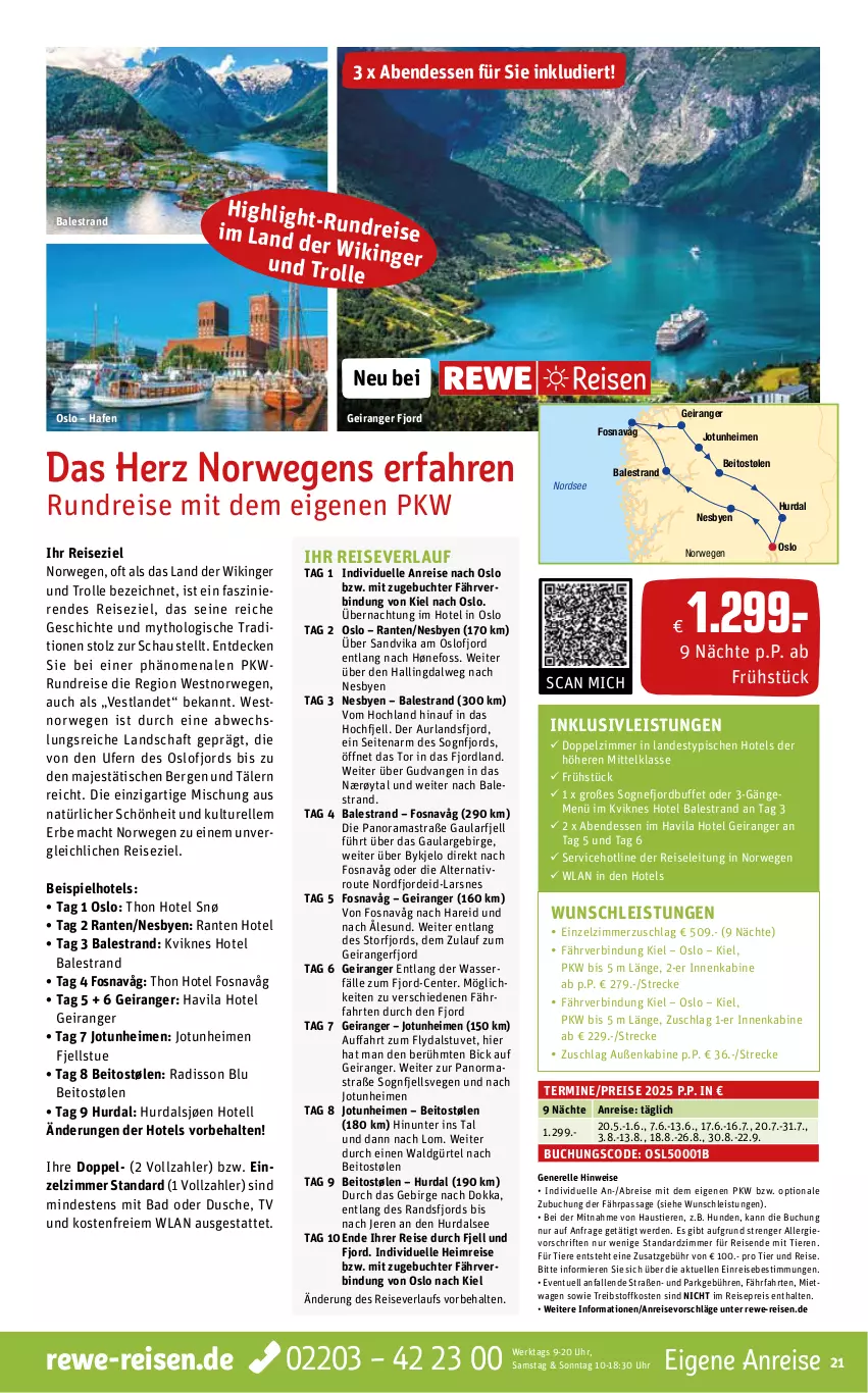 Aktueller Prospekt Rewe Reisen - Reiseprospekt - von 28.02 bis 28.03.2025 - strona 21 - produkty: Astra, aust, Bad, Brei, buch, decke, dusche, eis, elle, ente, erde, hochland, inklusivleistungen, mac, Nordsee, rama, reis, reiseverlauf, rel, rwe, Stier, Ti, Tiere, tisch, uhr, wasser