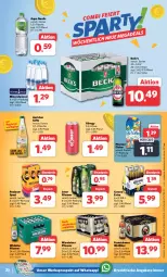 Gazetka promocyjna Combi - Prospekte - Gazetka - ważna od 13.01 do 13.01.2024 - strona 20 - produkty: alkohol, Alwa, angebot, angebote, aqua, bier, corona, corona extra, eis, eistee, flasche, franziskaner, jever, jever pilsener, mineralwasser, Paula, paulaner, pfanne, Pfanner, pils, pilsener, reis, säfte, Spezi, steiner, tee, Ti, warsteiner, wasser, WICK, ZTE