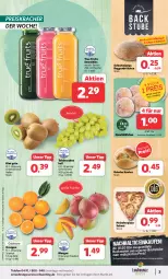 Gazetka promocyjna Combi - Prospekte - Gazetka - ważna od 13.01 do 13.01.2024 - strona 3 - produkty: angebot, angebote, brötchen, eis, flasche, früchte, Holz, kiwi, kracher, mango, mangos, Ofen, orange, orangen, pizza, quark, reis, roggenbrötchen, salami, Schal, Schale, smoothie, smoothies, stube, tafeltrauben, telefon, Ti, trauben, true fruits, uhr, ZTE