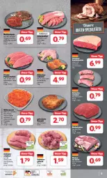 Gazetka promocyjna Combi - Prospekte - Gazetka - ważna od 13.01 do 13.01.2024 - strona 5 - produkty: apfel, braten, dressing, filet, frucht, grill, gulasch, henkel, kotelett, krustenbraten, küche, Küchen, möhren, Nackensteak, nackensteaks, natur, pute, putenschnitzel, reifen, rind, rinder, rinderbraten, rouladen, saft, salat, Schal, Schale, schenkel, schinken, schnitten, schnitzel, schwein, schweine, schweinefilet, schweinenacken, Spezi, steak, steaks, Ti, wein, weine