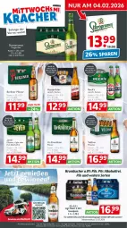 Gazetka promocyjna Getraenkeland - Gazetka - ważna od 13.02 do 13.02.2026 - strona 2 - produkty: aktionspreis, alkohol, beck's, becks, berliner, bestpreis, bestpreise, bier, eis, hasseröder, krombache, krombacher, pils, pilsener, pilsner, reis, Staropramen, Ti, veltins, veltins pilsener