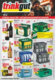 Gazetka promocyjna Trinkgut - Prospekte - Gazetka - ważna od 07.12 do 07.12.2024 - strona 1 - produkty: Alwa, angebot, asti, Bad, ball, bier, bitburger, bitburger pils, blended scotch, blended scotch whisky, burger, Extaler, flasche, freixenet, Glühwein, mariacron, mineralwasser, pils, pilsener, Ria, scotch, scotch whisky, Spezi, Ti, wasser, wein, whisky