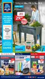 Gazetka promocyjna AldiSud - ALDI Aktuell - Gazetka - ważna od 12.03 do 12.03.2022 - strona 1 - produkty: aldi, angebot, auto, bier, eis, ente, gardenline®, Garten, küche, reis, resa, Ti