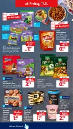 Gazetka promocyjna AldiSud - ALDI Aktuell - Gazetka - ważna od 12.03 do 12.03.2022 - strona 36 - produkty: aldi, baileys, Becher, cracker, creme, eis, eiscreme, elle, funny-frisch, gin, jalapeño, Knackige Mousse, knallerpreis, lorenz, milka, mousse, mozzarella, nestlé, Ofen, original wagner, piccolinis, reis, rel, salami, schoko, schokolade, schokoladen, snack, snacks, steinofen, teller, Ti, toblerone, torte, vanille, wagner