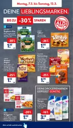 Gazetka promocyjna AldiSud - ALDI Aktuell - Gazetka - ważna od 12.03 do 12.03.2022 - strona 5 - produkty: aldi, auer, backmischung, Bau, Bauer, bergader, Dr. Oetker, eis, fertiggericht, flasche, frosta, gin, Käse, kuchen, nuss, pfanne, reis, schoko, shampoo, storck, Ti, toffifee