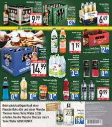 Gazetka promocyjna E Center - Angebote der Woche - Gazetka - ważna od 13.05 do 13.05.2023 - strona 19 - produkty: alkohol, Alwa, bier, Brei, brunnen, cola, corona, corona extra, deka, drink, eis, Elektro, elle, ente, erfrischungsgetränk, flasche, franken brunnen, frucht, fruchtsaft, fruchtsaftgetränk, getränk, gin, lack, LG, limo, limonade, mineralwasser, natur, orange, orangen, pils, pilsener, premium pils, reis, rel, saft, Sport, steiner, super-knüller, tee, thomas henry, Three Sixty, Ti, tonic, tonic water, vita, vodka, volvic, warsteiner, wasser, ZTE, zucker