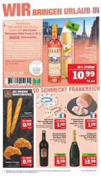 Gazetka promocyjna Marktkauf - Prospekt - Gazetka - ważna od 13.08 do 13.08.2022 - strona 4 - produkty: baguette, brut, butter, champagne, Croissant, eis, flasche, französischer weichkäse, hinterkochschinken, Käse, kochschinken, lillet, pfirsich, reis, sac, saft, schinken, schweppes, Ti, weichkäse, ZTE