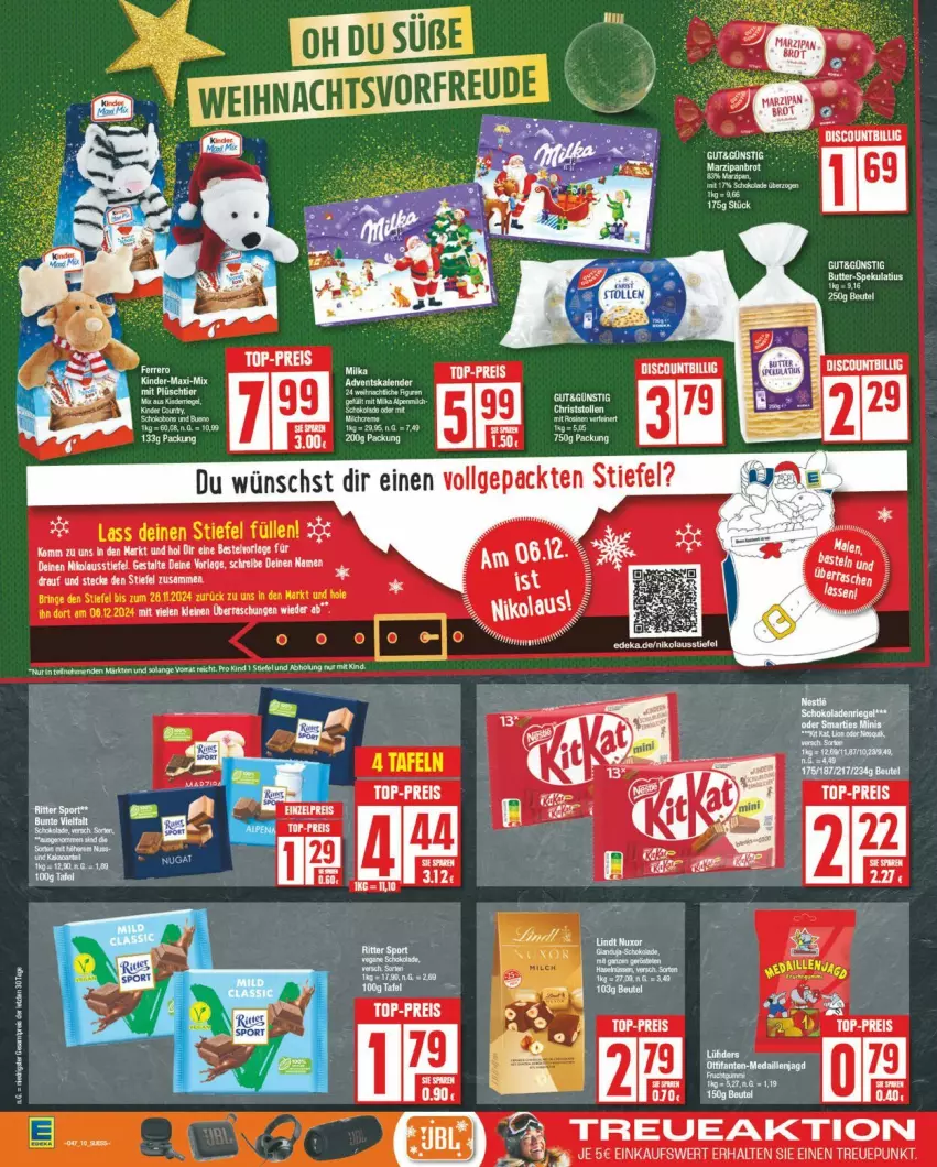 Aktueller Prospekt Edeka - Prospekte - von 18.11 bis 23.11.2024 - strona 10 - produkty: beutel, deka, discount, eis, leine, LG, reis, Ti, top-preis