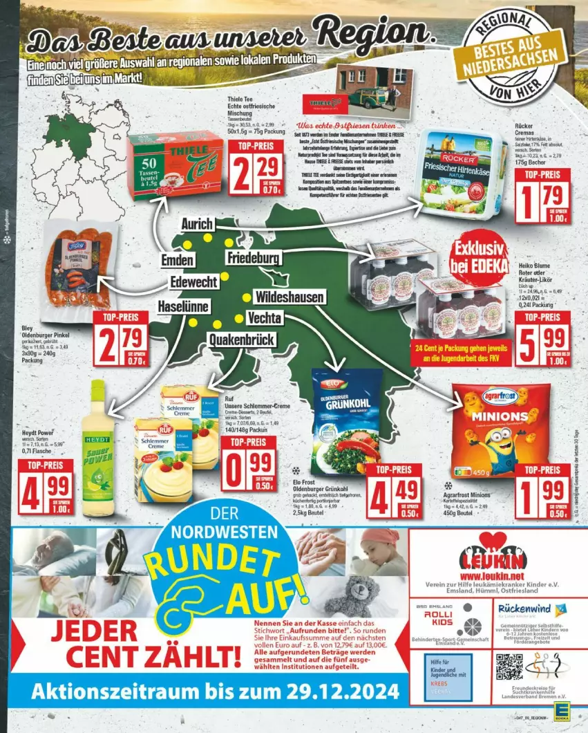 Aktueller Prospekt Edeka - Prospekte - von 18.11 bis 23.11.2024 - strona 9 - produkty: burger, creme, ente, flasche, tasse, Ti