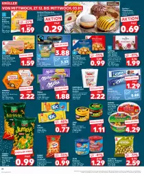 Gazetka promocyjna Kaufland - Prospekt - Gazetka - ważna od 23.12 do 23.12.2023 - strona 22 - produkty: angebot, backofen, berliner, beutel, brötchen, cracker, creme, dip, Donut, donuts, Doppelkekse, eier, eierlikör, eis, erdnüsse, ferrero, Ferrero Küsschen, fisch, frucht, fruchtgummi, gin, Goldfischli, haribo, keks, kekse, kokos, kuchen, Lakritz, likör, mandel, Mantel, milch, milka, milka schokolade, Ofen, oreo, Pfannkuchen, pflaume, pflaumen, pflaumenmus, pistazien, pizza, Popp, raffaello, sahne, Salsa, salz, schoko, schokolade, sesam, snack, snacks, Soße, Ti, tuc, ültje, ültje erdnüsse, vanille, Windbeutel, ZTE, zucker