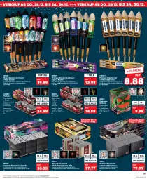 Gazetka promocyjna Kaufland - Prospekt - Gazetka - ważna od 23.12 do 23.12.2023 - strona 25 - produkty: angebot, angebote, auer, batterie, batterien, eis, Jugendfeuerwerk, monster, Popp, Raketen, Rockets, rwe, spee, Ti