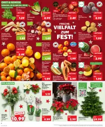 Gazetka promocyjna Kaufland - Prospekt - Gazetka - ważna od 23.12 do 23.12.2023 - strona 6 - produkty: angebot, asti, Bau, clementinen, cola, eis, fleisch, früchte, kartoffel, kartoffeln, mac, mango, melone, obst, orange, orangen, orchidee, Papaya, petersilie, pflanze, pflanzen, rispentomaten, Romanasalat, rote bete, rucola, salat, tafeläpfel, Ti, tisch, tomate, tomaten, topf, topf ø 12 cm, Vase, wasser, wassermelone, Weihnachtsbaum, Weihnachtsstern, zitrone, zitronen, ZTE, zwiebel, zwiebeln