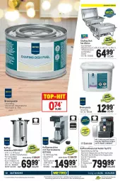 Gazetka promocyjna Metro - GastroJournal - Gazetka - ważna od 15.06 do 15.06.2022 - strona 30 - produkty: ACC, auer, auto, Behälter, Brennpaste, Cap, cappuccino, chia, cin, decke, Deckel, edelstahl, eis, elle, kaffee, kaffeemaschine, kaffeevollautomat, latte, latte macchiato, mac, macchiato, milch, reis, Schal, Schale, tasse, teller, Ti, top-hit, wasser, wassertank, WICK