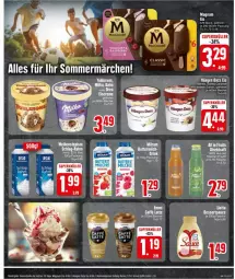 Gazetka promocyjna Edeka - Prospekte - Gazetka - ważna od 22.06 do 22.06.2024 - strona 11 - produkty: caramel, daim, eis, emmi, frucht, latte, magnum, milka, reis, tee, weihenstephan, ZTE