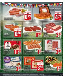 Gazetka promocyjna Edeka - Prospekte - Gazetka - ważna od 22.06 do 22.06.2024 - strona 17 - produkty: Bau, bauchscheiben, beef, bruzzzler, eis, fleisch, gin, Nackensteak, nackensteaks, rind, rindfleisch, rwe, schwein, schweine, schweine-bauch, schweine-bauchscheiben, steak, steaks, wein, weine