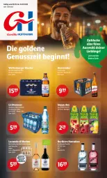 Gazetka promocyjna Getraenke Hoffmann - Prospekte - Gazetka - ważna od 13.09 do 13.09.2025 - strona 1 - produkty: alkohol, Alwa, auer, bio, burger, decke, dry gin, gin, Happy Day, hasseröder, lichtenauer, mineralwasser, natürliches mineralwasser, nuss, pils, premium pils, primitivo, rosato, rwe, Ti, wasser, ZTE