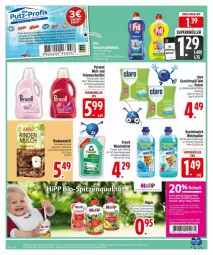 Gazetka promocyjna Edeka - Prospekte - Gazetka - ważna od 08.03 do 08.03.2025 - strona 24 - produkty: beutel, bio, Cap, coupon, deka, feinwaschmittel, flasche, Frosch, geschirr, hipp, Kraut, Kuschelweich, perwoll, rind, rindenmulch, sac, Ti, waschmittel, weichspüler