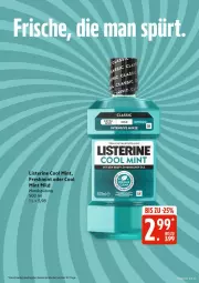 Gazetka promocyjna Edeka - Prospekte - Gazetka - ważna od 26.09 do 26.09.2026 - strona 25 - produkty: eis, listerine, mint, mundspülung, reis, spülung, Ti, ZTE