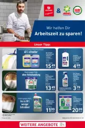 Gazetka promocyjna Selgros - Food - Gazetka - ważna od 30.04 do 30.04.2024 - strona 23 - produkty: angebot, angebote, bio, biozidprodukte, eis, elle, fairy, flasche, geschirr, kraft, LG, Rauch, Reinigung, reis, rwe, Spülen, spülmaschinen, spülmittel, Ti, wasser, weck