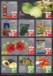 Gazetka promocyjna Edeka - Prospekte - Gazetka - ważna od 12.10 do 12.10.2024 - strona 5 - produkty: avocado, avocados, beere, beeren, bio, clementinen, deka, eis, eisbergsalat, früchte, kartoffel, kartoffeln, kiwi, radieschen, reis, rispentomaten, salat, speisekartoffeln, Ti, tomate, tomaten, ZTE