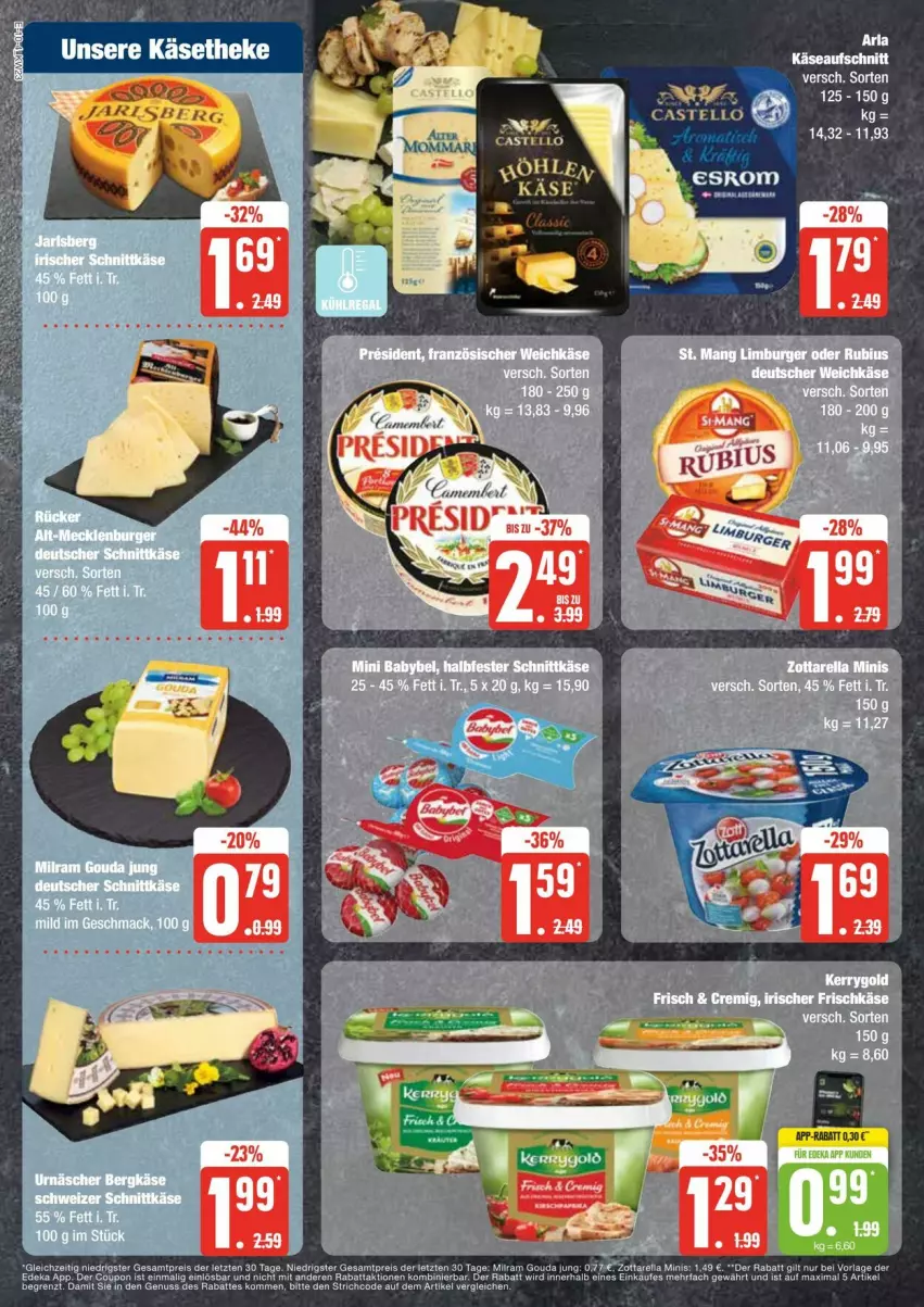 Aktueller Prospekt Edeka - Prospekte - von 01.06 bis 08.06.2024 - strona 10 - produkty: aufschnitt, camembert, eier, Käse, tee, Ti