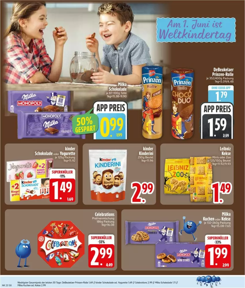 Aktueller Prospekt Edeka - Prospekte - von 01.06 bis 06.06.2026 - strona 10 - produkty: beutel, Cif, Kinder, milka, Ti