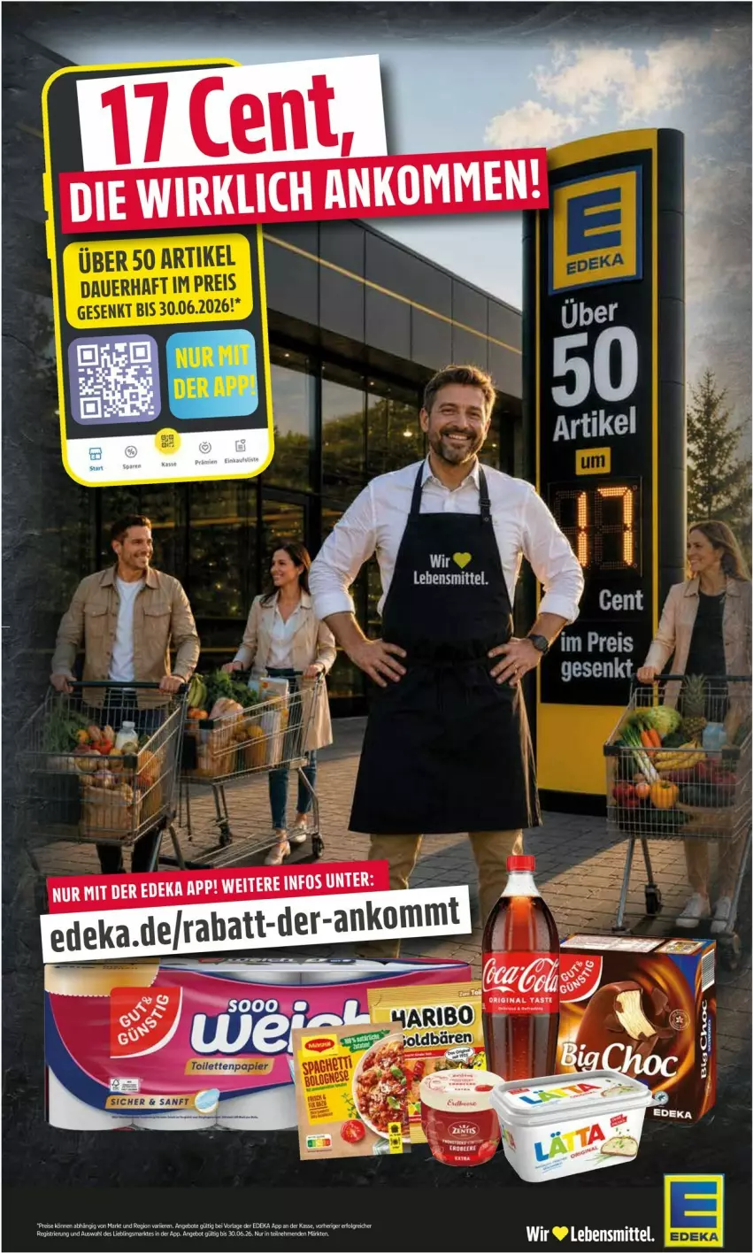Aktueller Prospekt Edeka - Prospekte - von 01.06 bis 06.06.2026 - strona 2 - produkty: eis, lebensmittel, reis