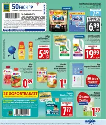 Gazetka promocyjna Edeka - Prospekte - Gazetka - ważna od 06.06 do 06.06.2026 - strona 22 - produkty: angebot, ariel, ariel waschmittel, Autan, auto, beutel, bio, Brei, Cap, coupon, coupons, deka, eis, erde, feuchttücher, Finish, flasche, frucht, geschirr, hipp, HP, insektenschutz, katzennahrung, küche, Küchen, LG, pampers, Pants, papier, payback, Pods, Rauch, reiniger, reis, rwe, sekt, Sofa, Tasche, taschen, taschentücher, Ti, tisch, tücher, waschmittel, windeln, ZTE, zucker