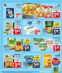 Gazetka promocyjna Edeka - Prospekte - Gazetka - ważna od 06.06 do 06.06.2026 - strona 9 - produkty: apostels, arla, Becher, beutel, bio, bresso, buch, butter, butterkäse, cheddar, deka, eis, fertiggericht, finello, frischkäse, hirtenkäse, Holz, homann, Käse, kerrygold, lachs, milch, nudel, nudelsalat, pasta, Rana, Räucherlachs, reis, rel, salat, salz, schafskäse, Ti, zaziki, ZTE