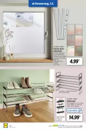 Gazetka promocyjna Lidl - Aktionsprospekt - Gazetka - ważna od 05.02 do 05.02.2022 - strona 24 - produkty: fenster, ndk, paar schuhe, regal, ring, rwe, Schal, Schale, schuhe, schuhregal, Ti, uhr