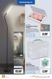Gazetka promocyjna Lidl - Aktionsprospekt - Gazetka - ważna od 05.02 do 05.02.2022 - strona 26 - produkty: aufbewahrungsbox, aust, dimmer, Elan, led-stehleuchte, leds, Leuchte, leuchten, ndk, rel, Ria, rwe, Schal, Schale, schrauben, stehleuchte, Ti