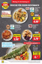 Gazetka promocyjna Lidl - Aktionsprospekt - Gazetka - ważna od 05.02 do 05.02.2022 - strona 4 - produkty: discount, eis, elle, filet, fisch, fleisch, forelle, gulasch, lebensmittel, mac, mais, monitor, Ofen, preisvorteil, pril, reis, rel, rezept, rezepte, Ti, wurst