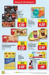Gazetka promocyjna Lidl - Aktionsprospekt - Gazetka - ważna od 05.02 do 05.02.2022 - strona 8 - produkty: albray, Bona, coppenrath, eis, filet, fol epi, géramont, Käse, Kinder, kinder pingui, lachs, lachsfilet, Milbona, milch, Milchschnitte, ndk, pingui, pizza, preisvorteil, reis, sahne, saint albray, Schal, Schale, Ti, wagner, wagners