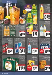 Gazetka promocyjna Edeka - Angebote der Woche - Gazetka - ważna od 27.05 do 27.05.2023 - strona 20 - produkty: aeg, aktionspreis, Alwa, auer, bitburger, burger, drink, eier, eis, elle, energy drink, flasche, getränk, getränke, gin, ginger, glasflasche, Happy Day, limo, limonade, limonaden, malz, mineralwasser, natürliches mineralwasser, Rauch, red bull, reis, sinalco, Sport, tee, Ti, usb, vita, vitamalz, wasser, ZTE