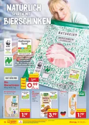 Gazetka promocyjna Netto Marken-Discount - Filial-Angebote - Gazetka - ważna od 29.04 do 29.04.2023 - strona 10 - produkty: angebot, auer, Berger, bestpreis, bier, bierschinken, bio, bockwurst, bratwurst, dauertiefpreis, eis, lyoner, ndk, nürnberger, reis, rostbratwurst, schinken, schwein, Ti, tiefpreis, wein, wurst, Yo