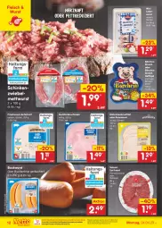 Gazetka promocyjna Netto Marken-Discount - Filial-Angebote - Gazetka - ważna od 29.04 do 29.04.2023 - strona 12 - produkty: aufschnitt, aufstrich, bestpreis, bockwurst, brot, brotaufstrich, brustfilet, buch, eis, feinschmecker, filet, fleisch, frischwurst-aufschnitt, Geflügel, hähnchenbrust, hähnchenbrustfilet, hinterschinken, Holz, leberwurst, Mett, mettwurst, ndk, pute, putenbrust, reis, saft, salami, schinken, Ti, wurst, zwiebel, zwiebelmettwurst